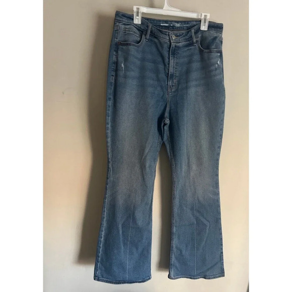 Old Navy Higher Rise Flare Jeans size 16 - Picture 1 of 7
